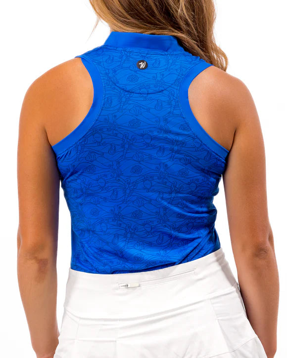 Bar Harbor Women's Sleeveless Racerback Polo