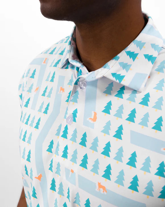 Fox Holes Men's Polo