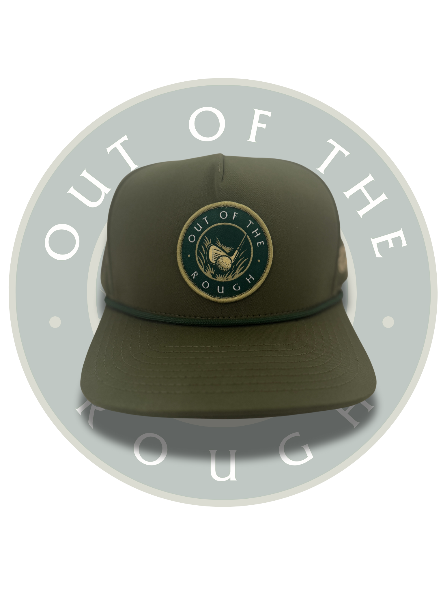 Out Of The Rough Snapback Rope Hat