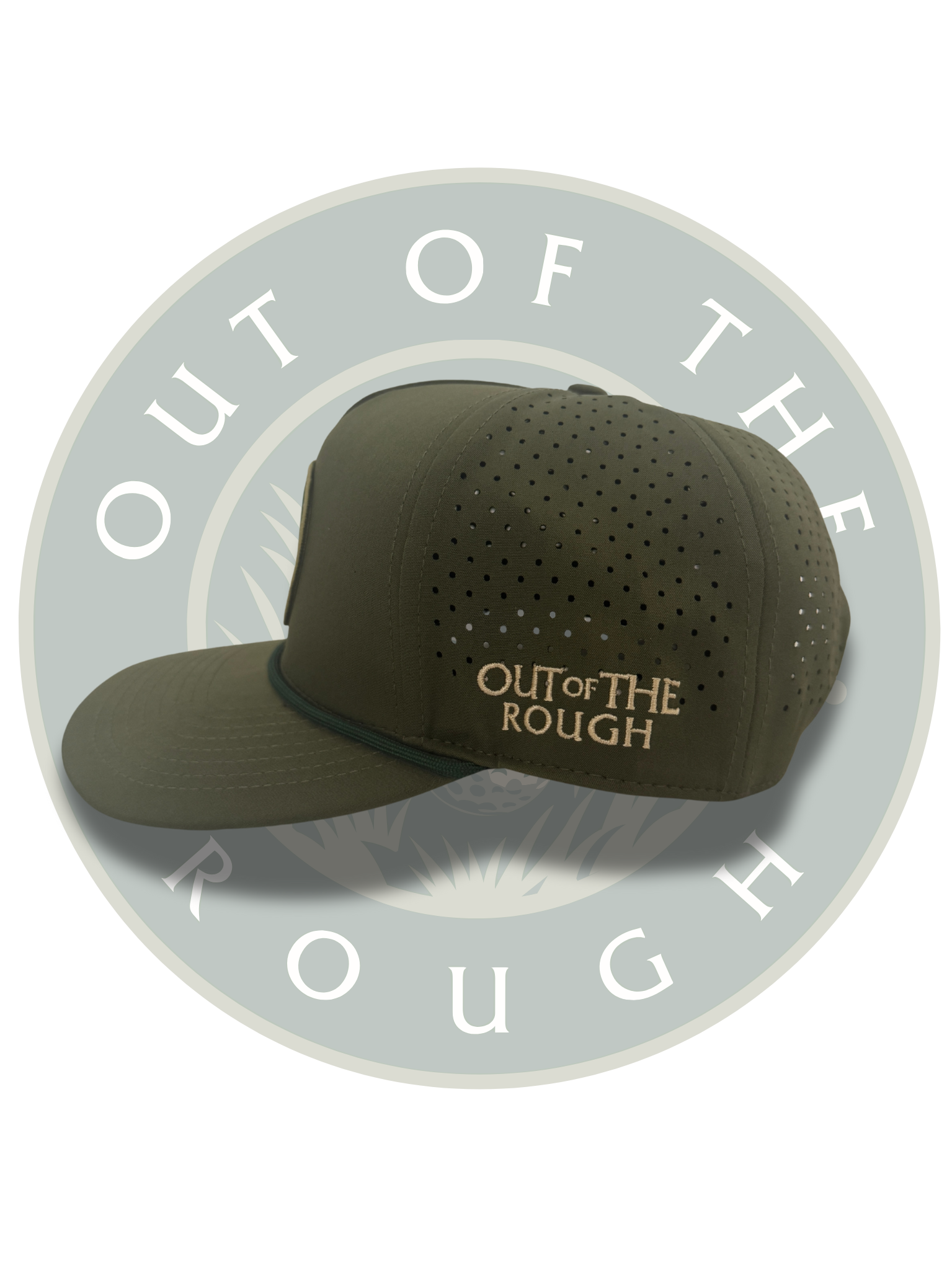 Out Of The Rough Snapback Rope Hat