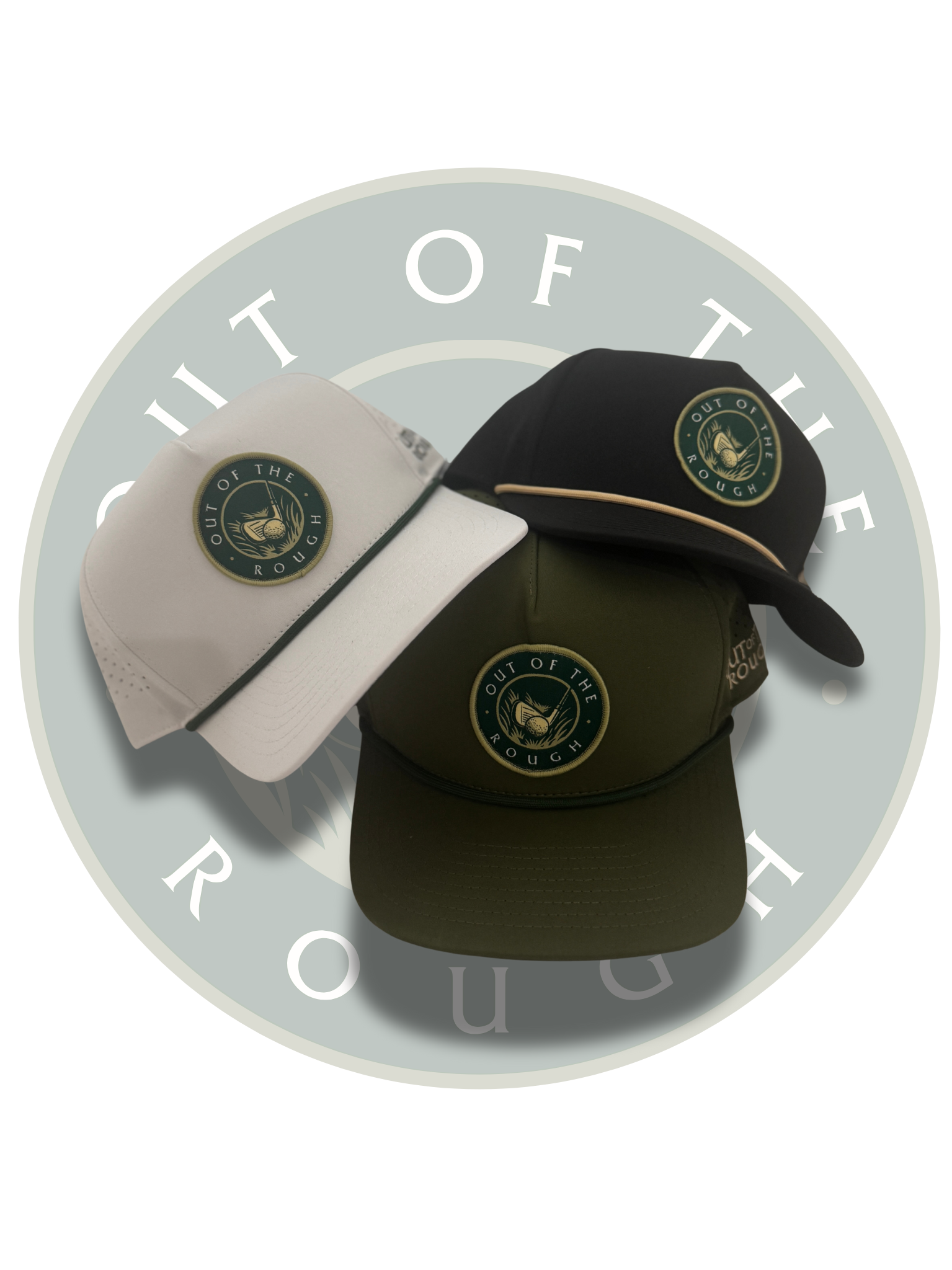 Out Of The Rough Snapback Rope Hat