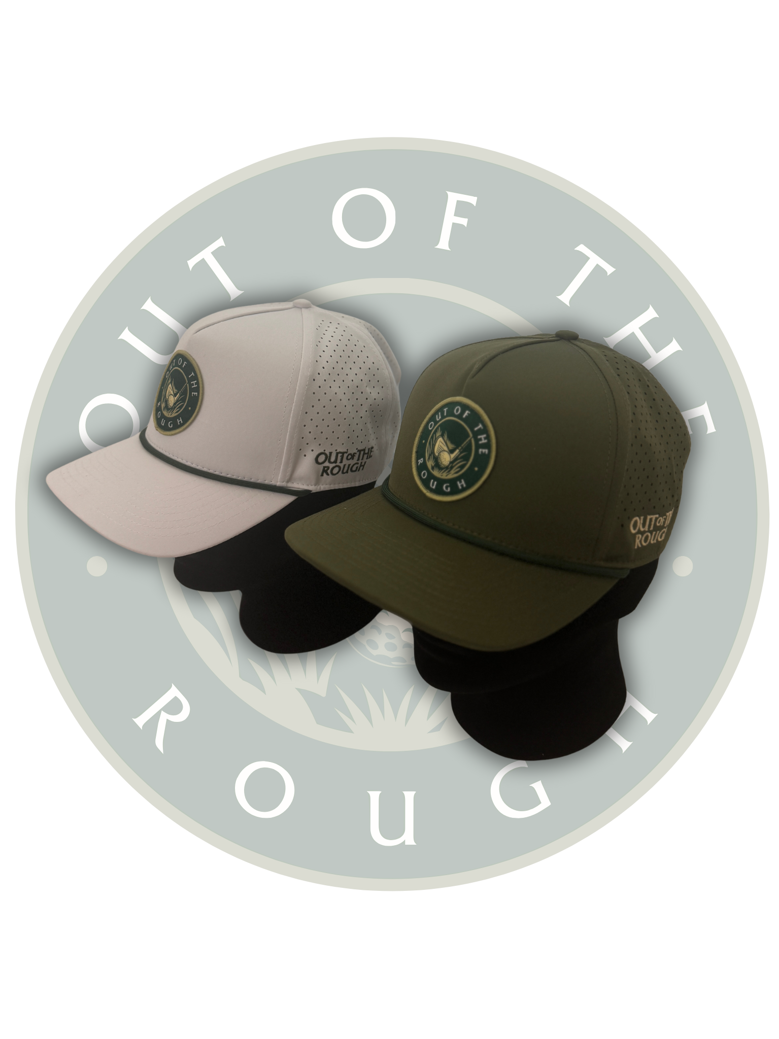 Out Of The Rough Snapback Rope Hat