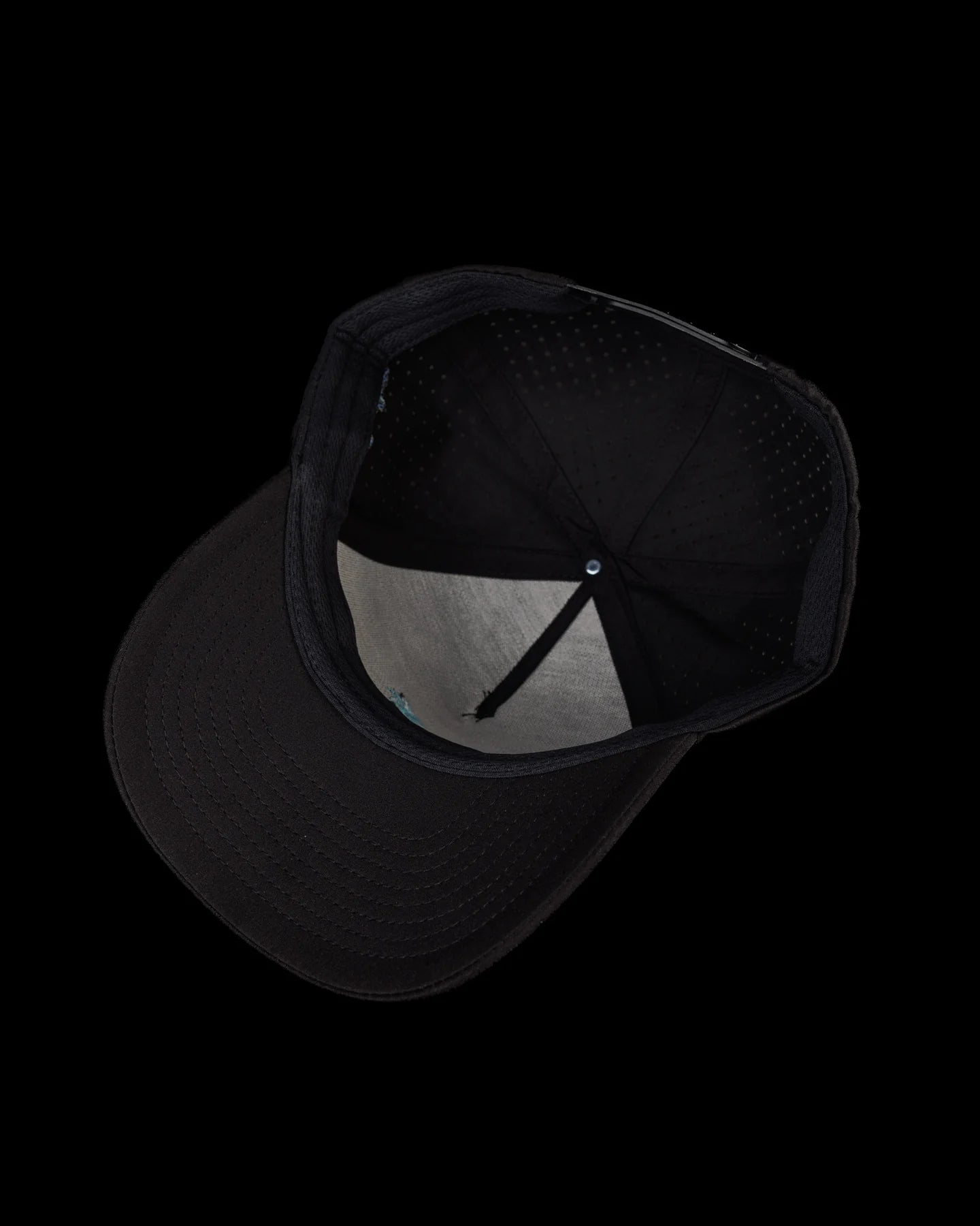Palm Black Golf Hat